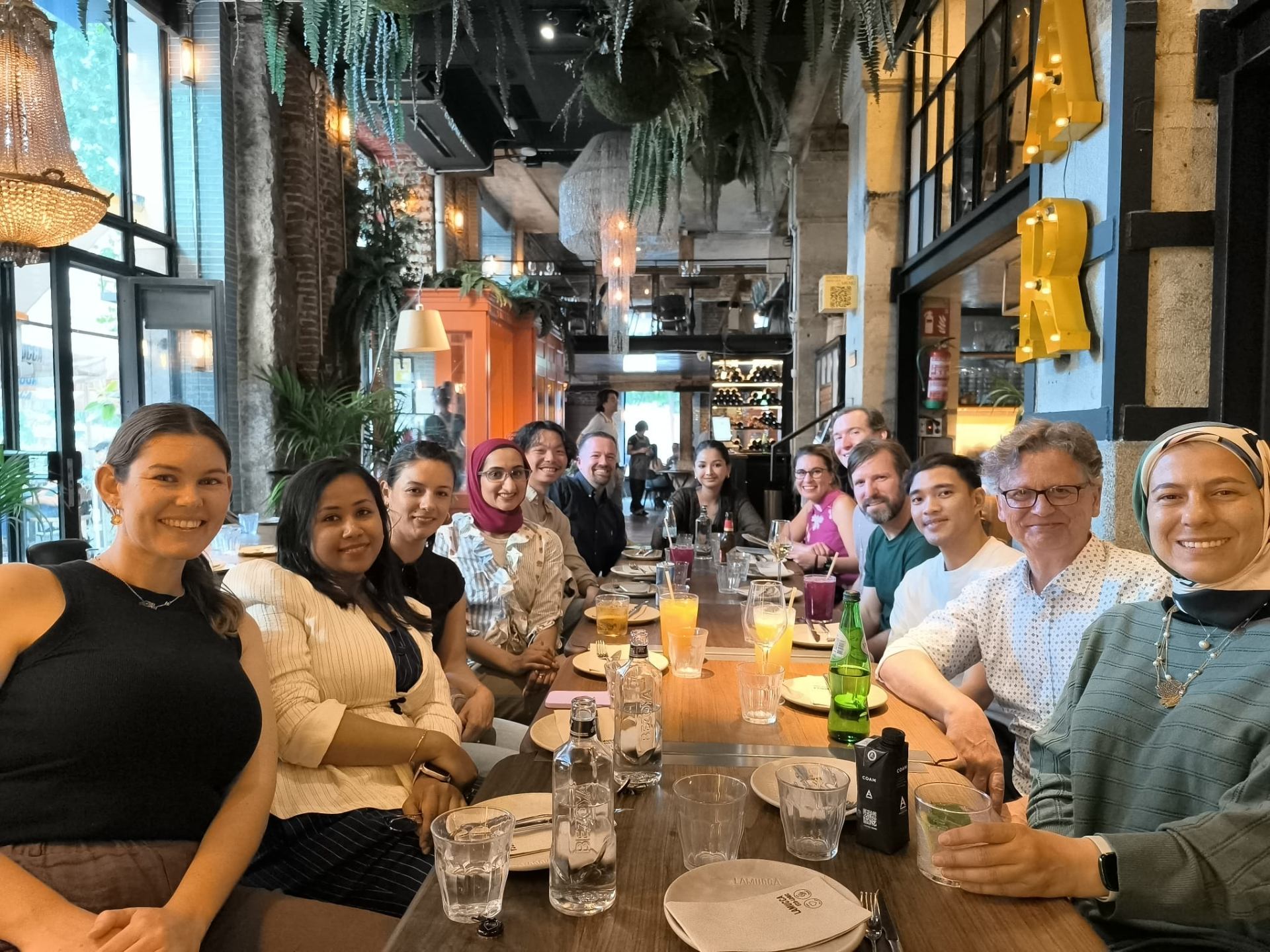 IMPUP community dinner in Madrid