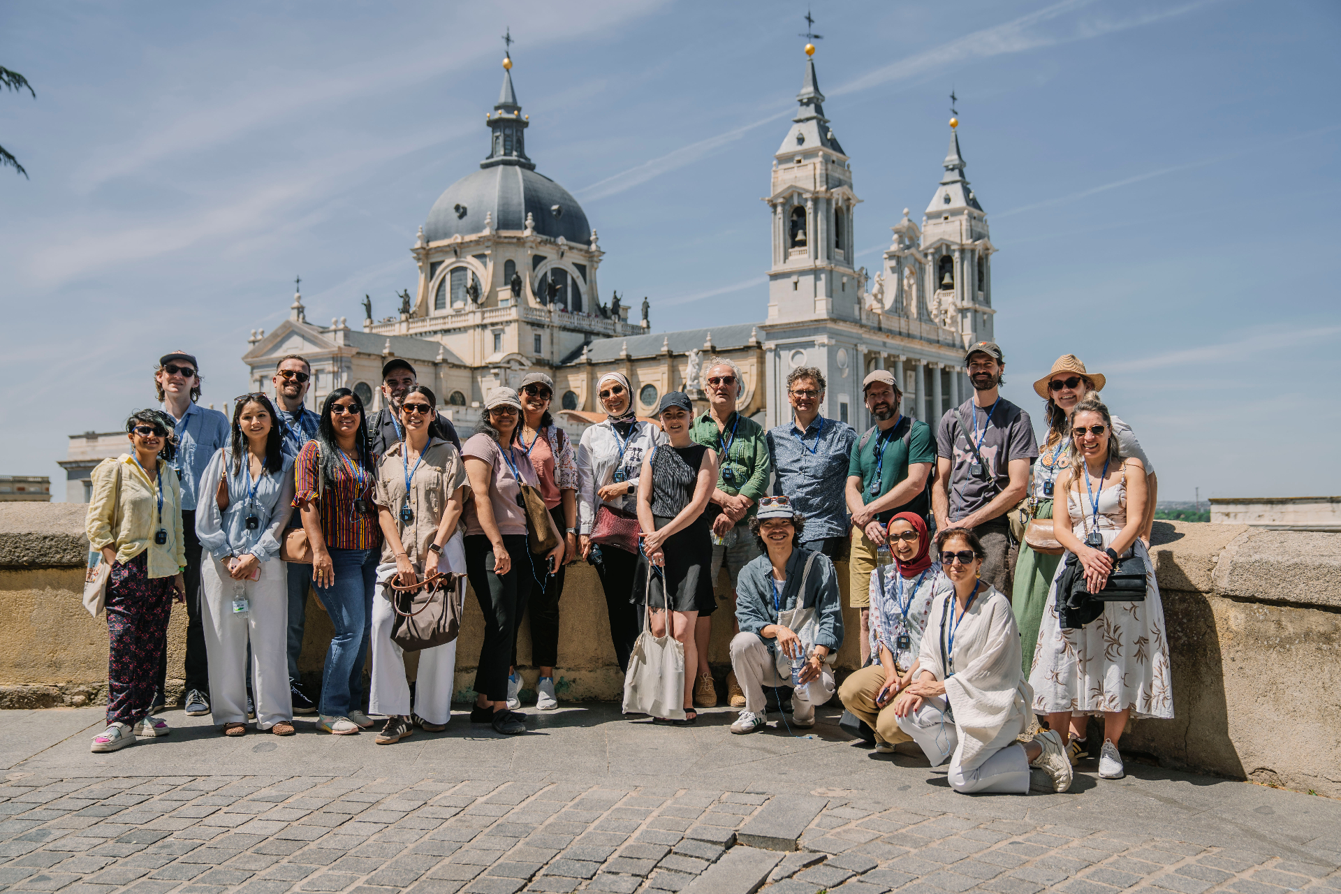 IMPUP cohort in front of Almudena Cathedral