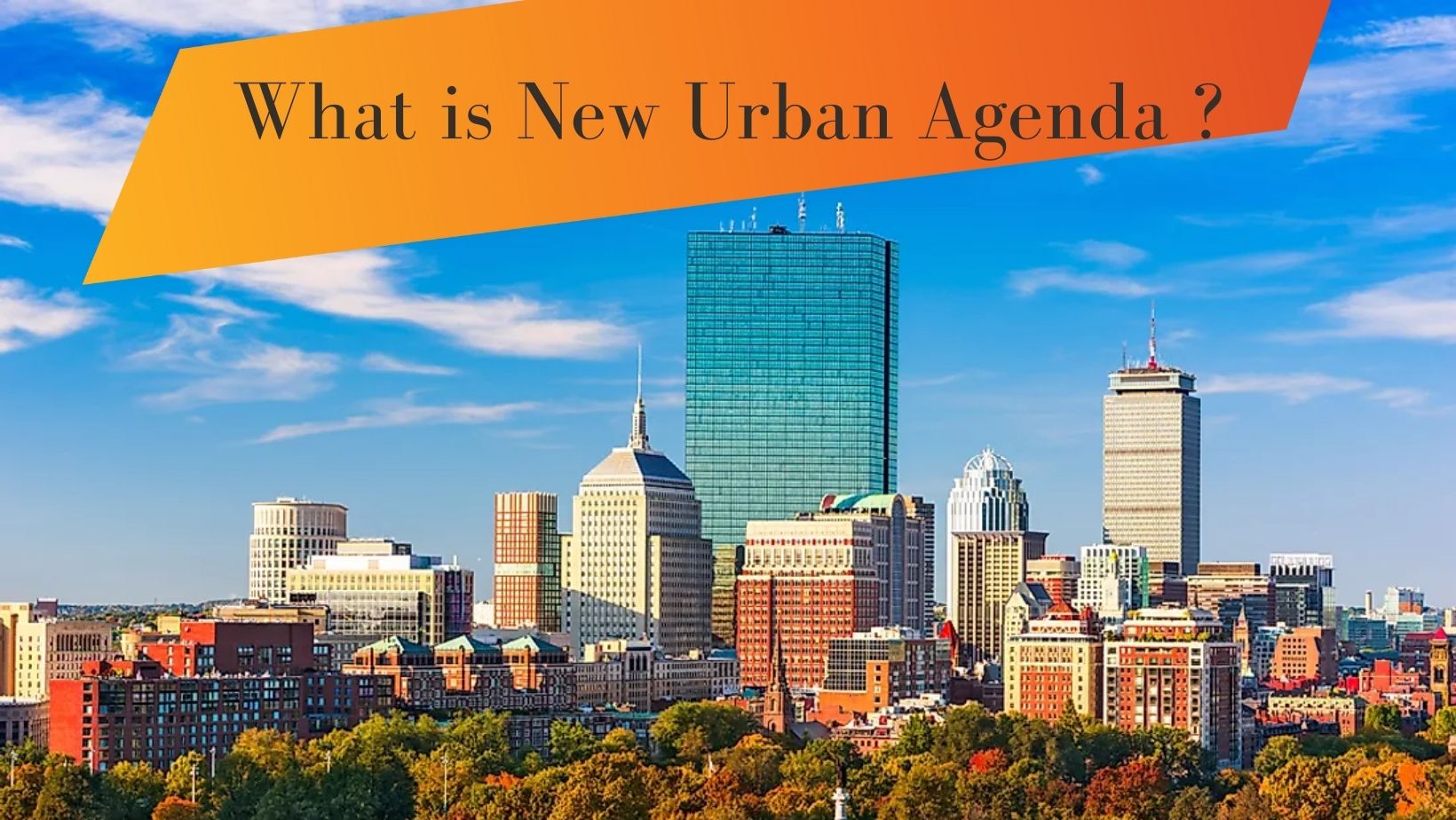 What is New Urban Agenda ?